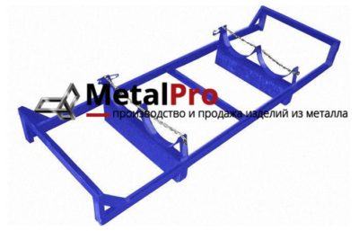 Ложементы для перевозки 2-х кислородных баллонов 280х1560х560